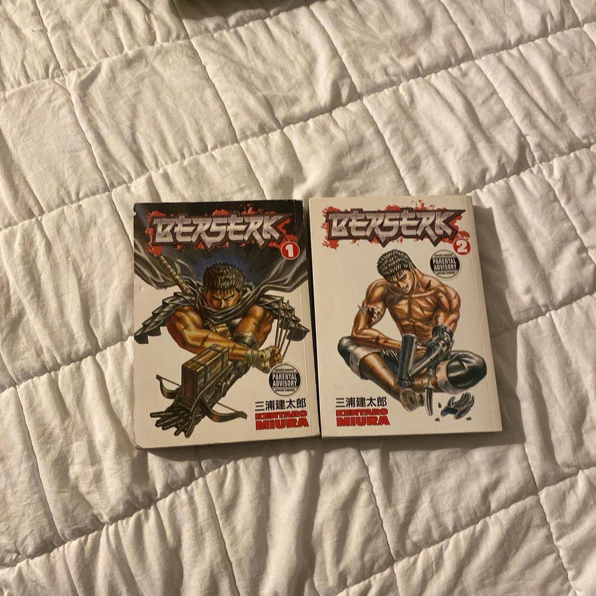 Berserk manga volume 1+2
