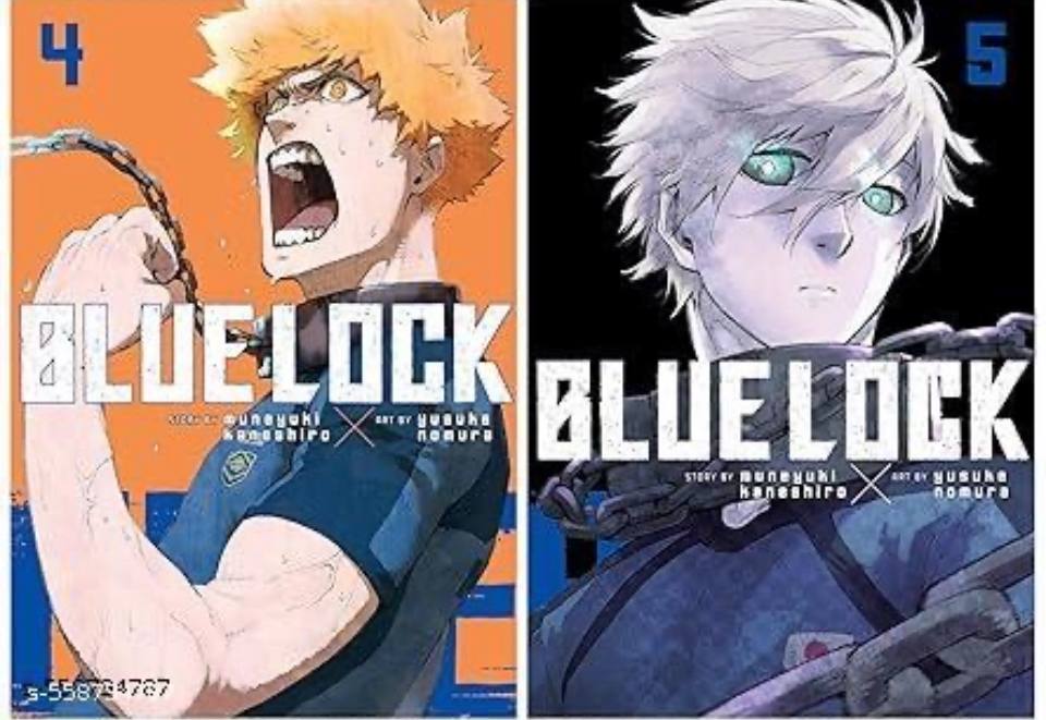 Blue Lock Manga Vol. 4 & 5 Combo