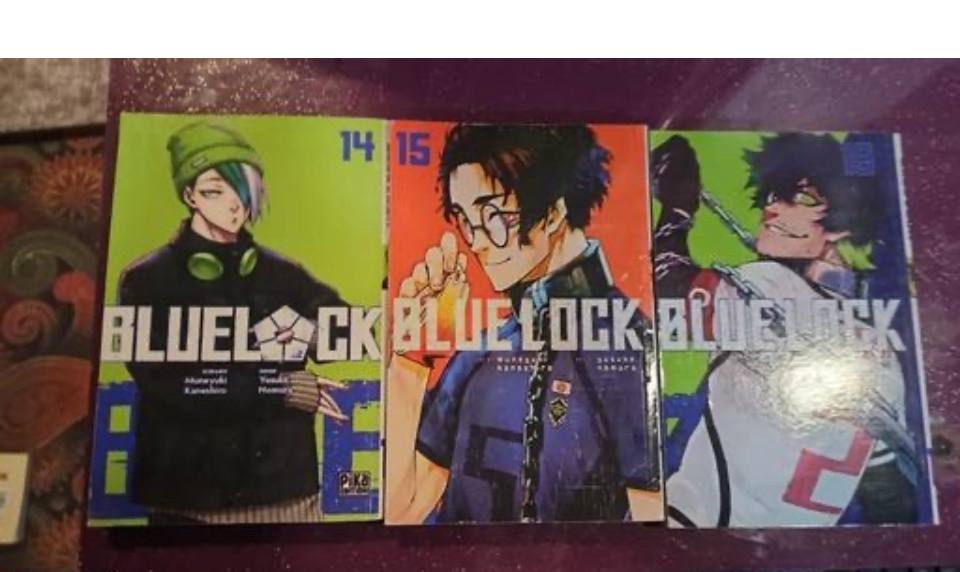 ⚽ Blue lock manga volume 14&15&16