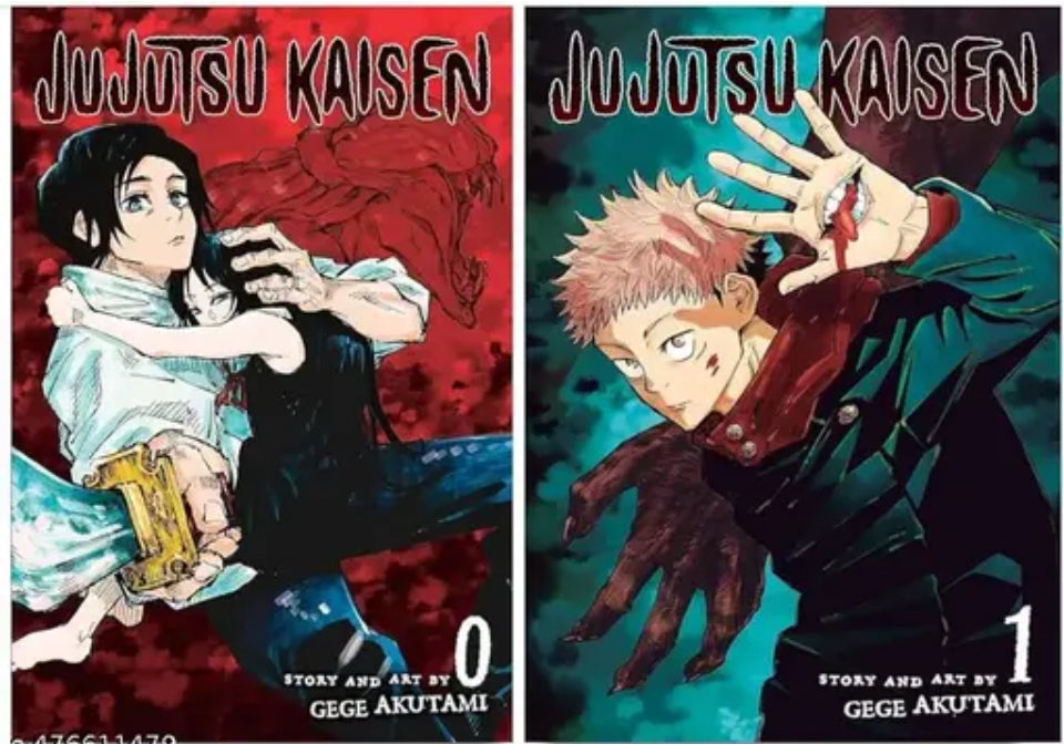 Jujutsu kaisen manga vol. 0+1