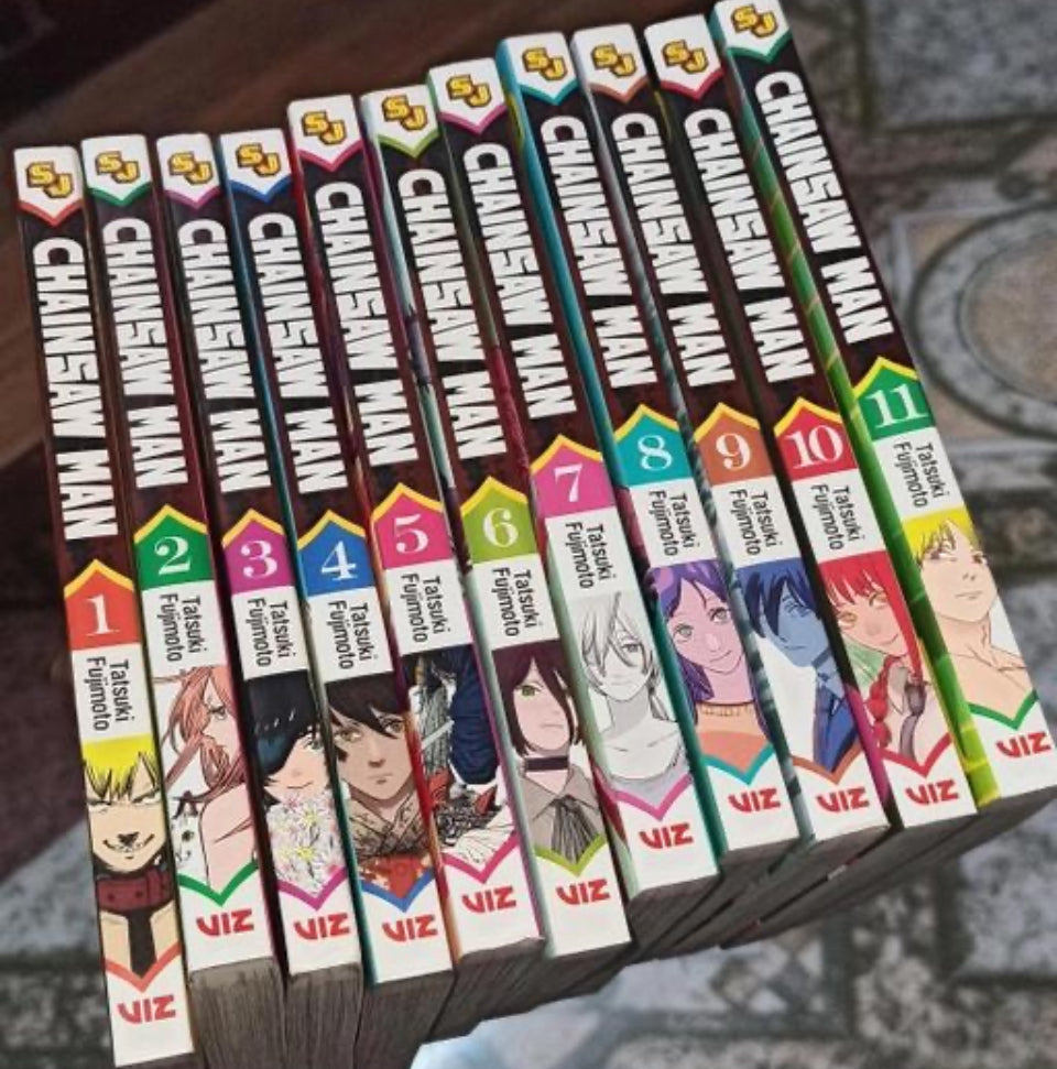 chainsaw man set of volume 1 to 11