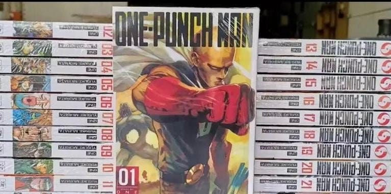 One punch man box set vol. 1 to 21