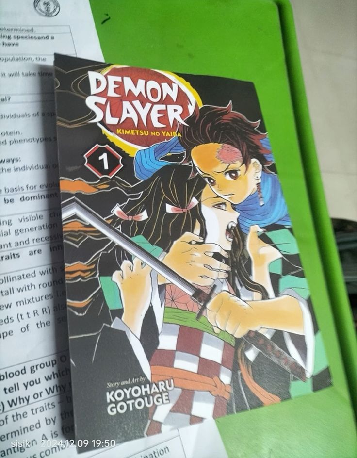 Demon slayer set of volume 1+2+3