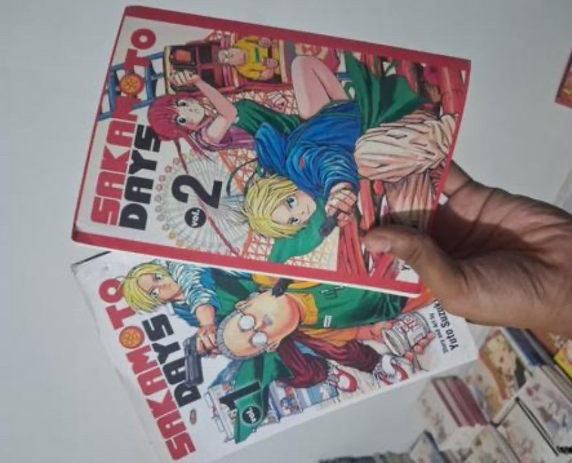 Sakamoto days manga volume 1+2