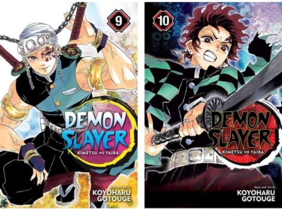 Demon slayer manga volume 9+10