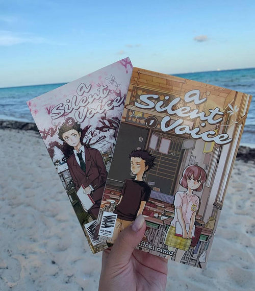 A silent voice manga volume 1+2