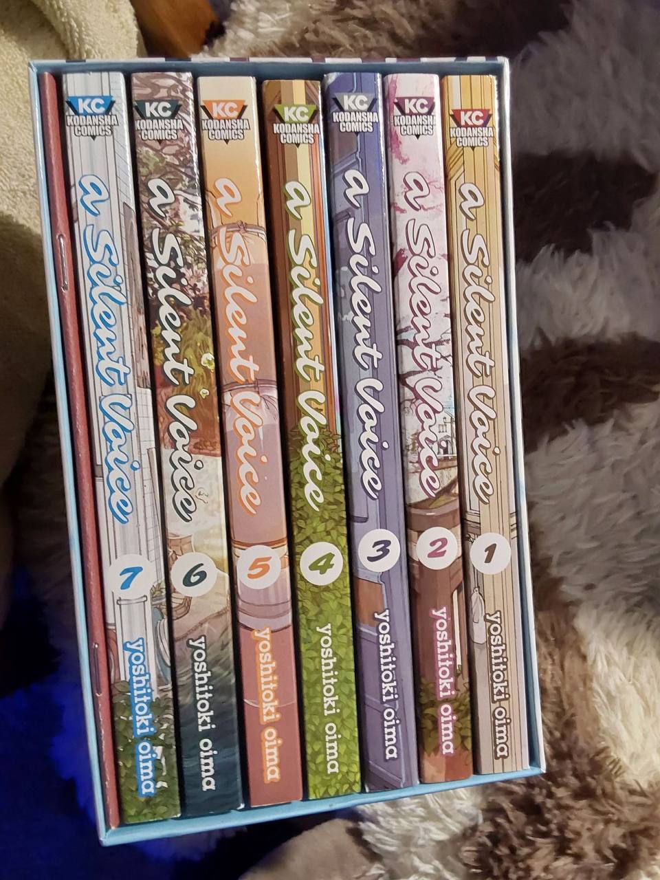 A silent voice complete box set (volume 1 to 7)