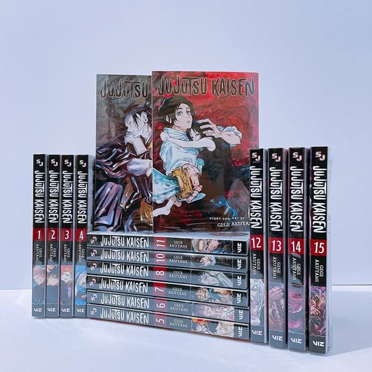 Jujutsu kaisen manga box set vol. 1 to 21