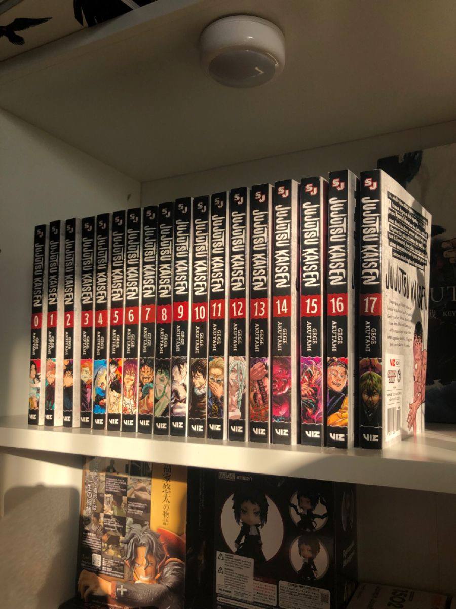 Jujutsu kaisen manga box set vol. 1 to 21