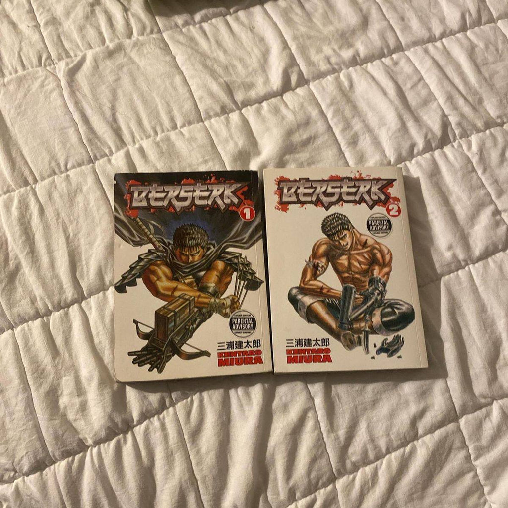 Berserk manga volume 1+2