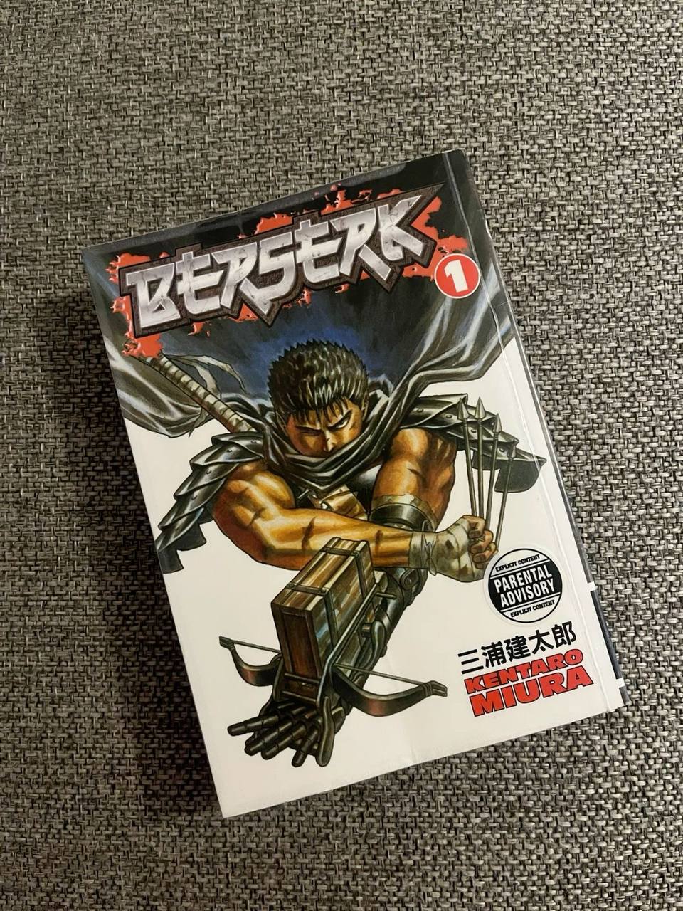 Berserk manga volume 1+2